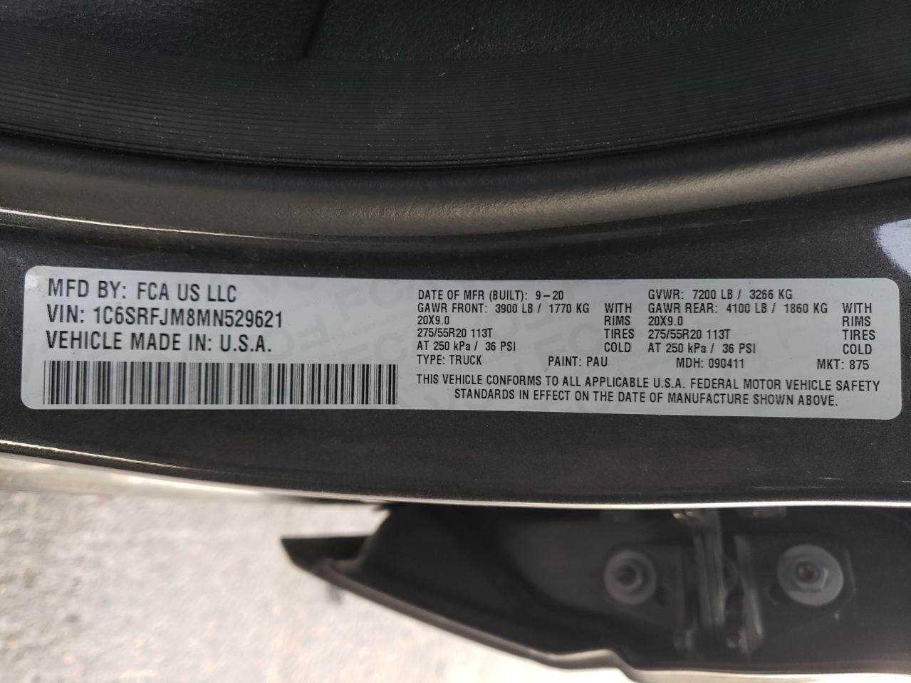 2021 RAM 1500 - Image 12