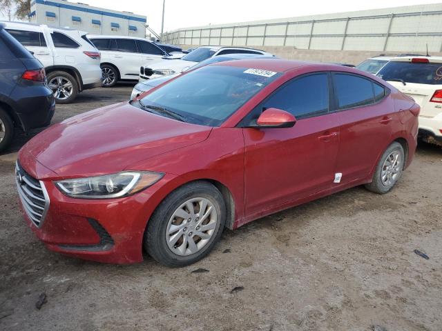  HYUNDAI ELANTRA 2018 Червоний