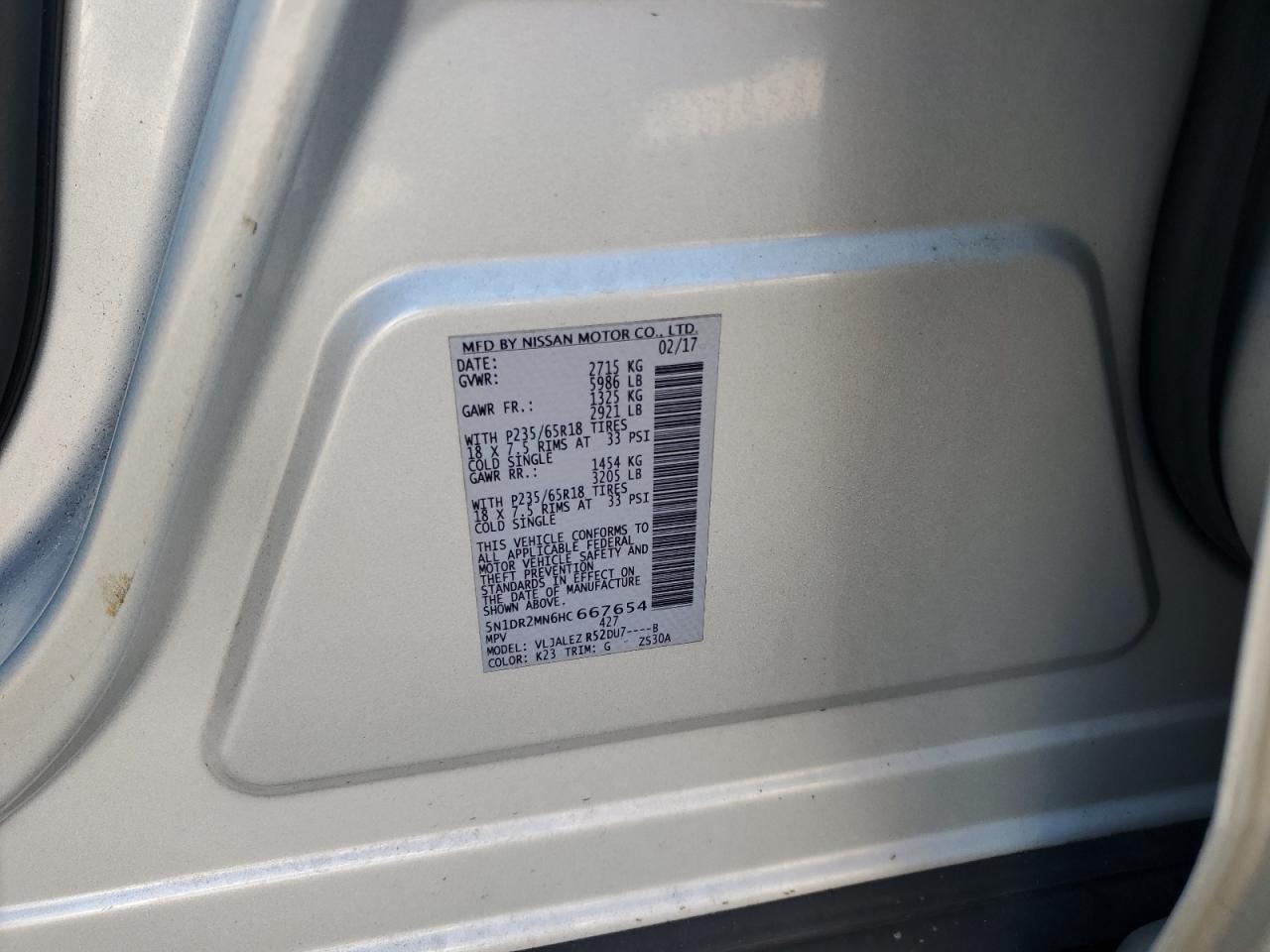 2017 Nissan Pathfinder - Image 14