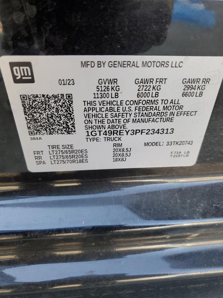 1GT49REY3PF234313 2023 GMC Sierra K2500 Denali