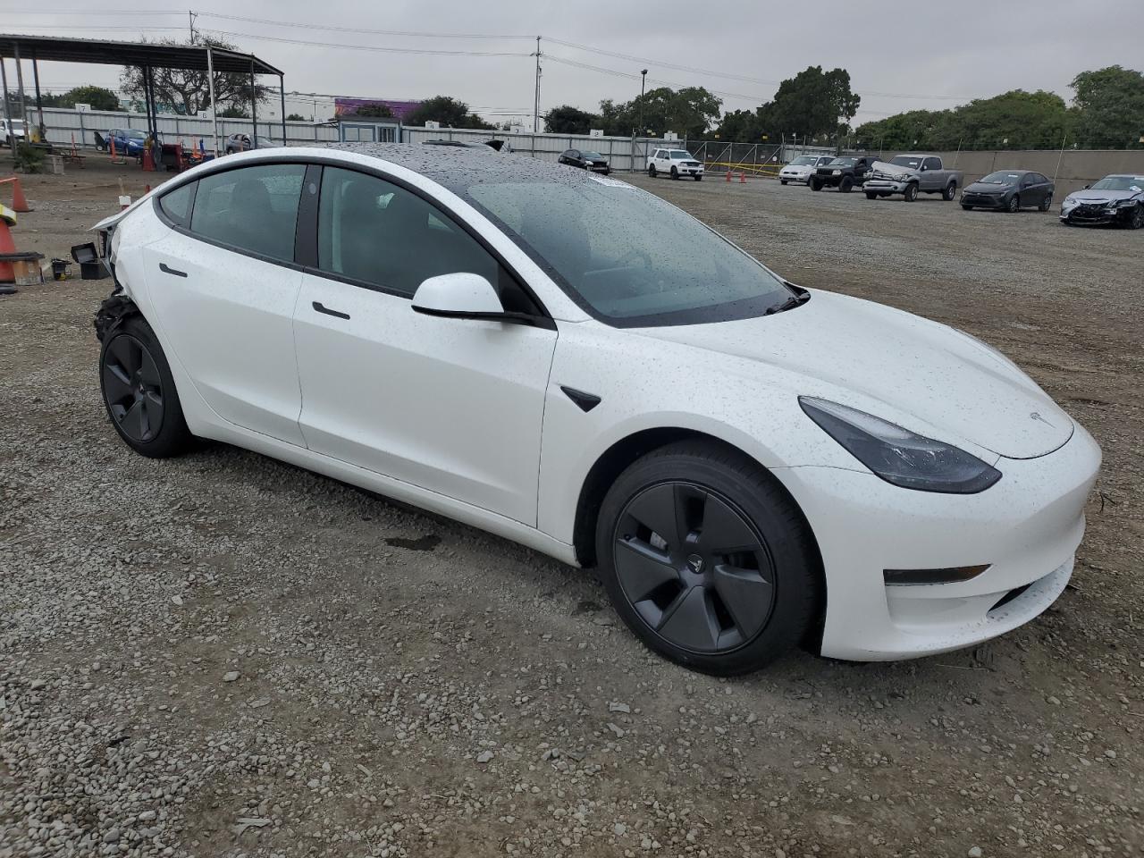 VIN 5YJ3E1EA2PF555968 2023 TESLA MODEL 3 no.4