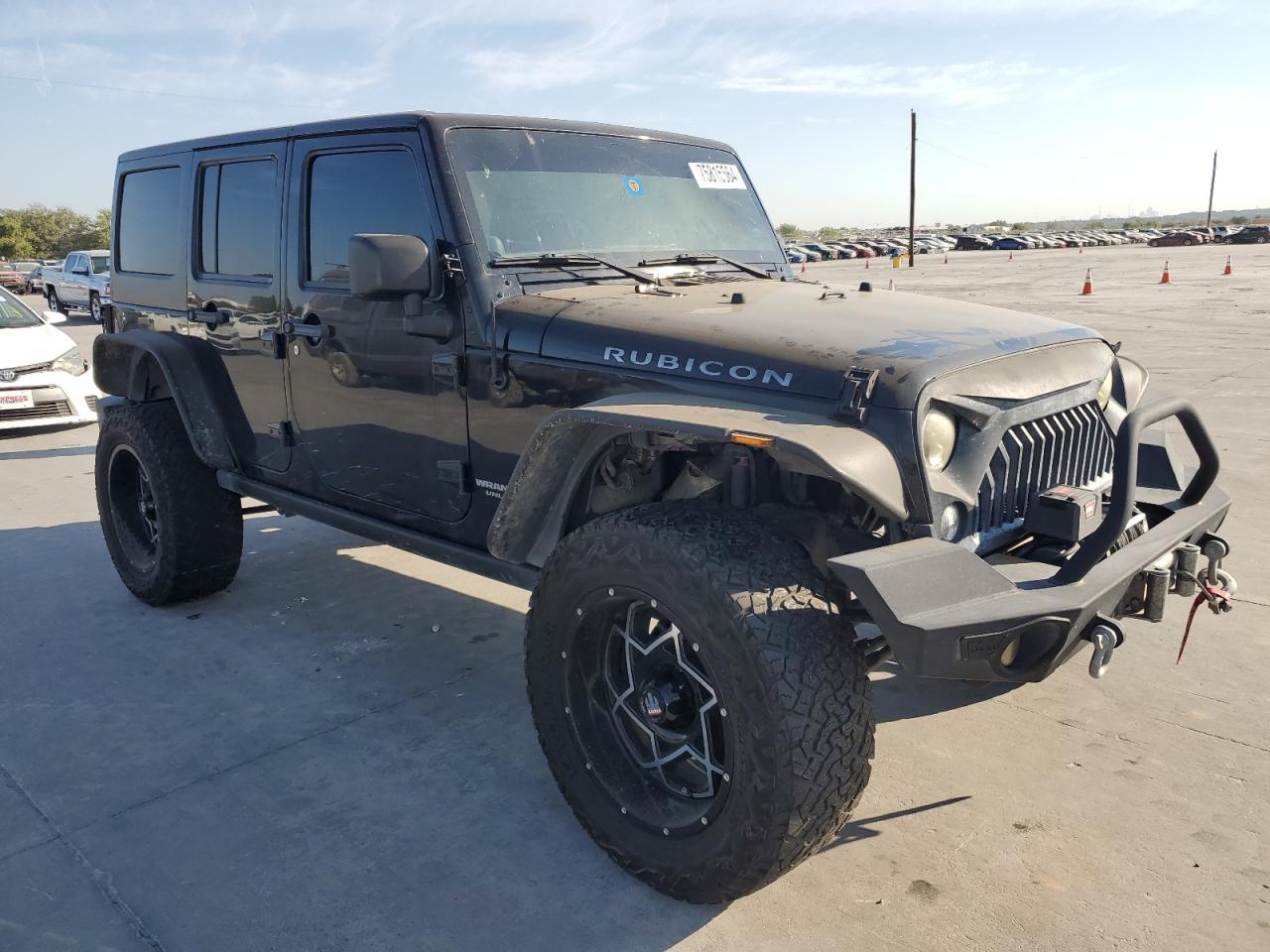 VIN 1C4BJWFG7EL292877 2014 JEEP WRANGLER no.4