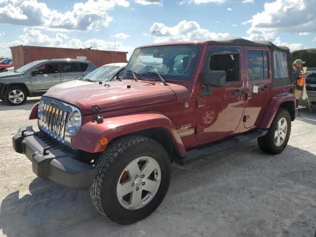 Parquets JEEP WRANGLER 2012 Red