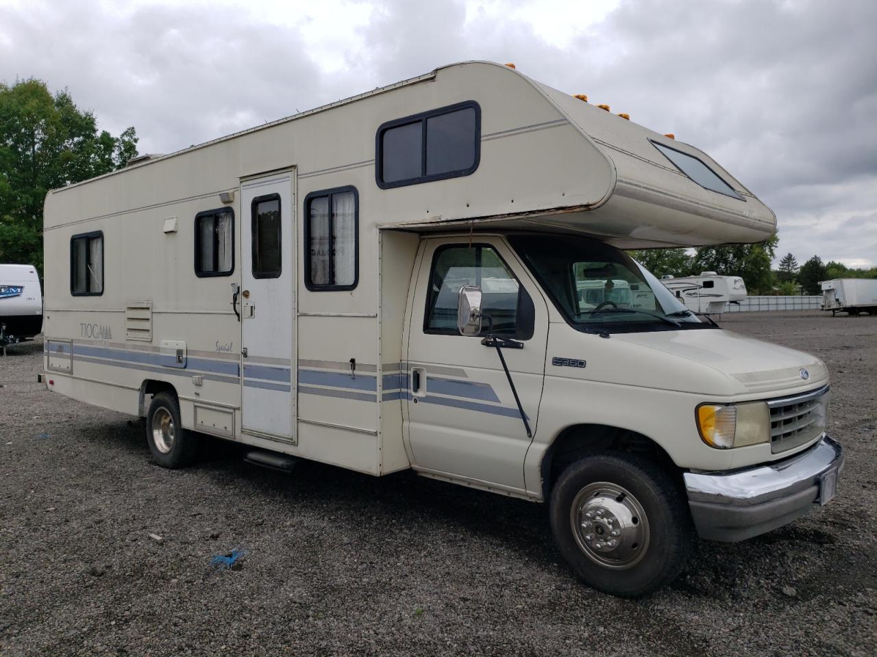 1992 Ford Econoline E350 Cutaway Van VIN: 1FDKE30G6NHA73791 Lot: 73612934