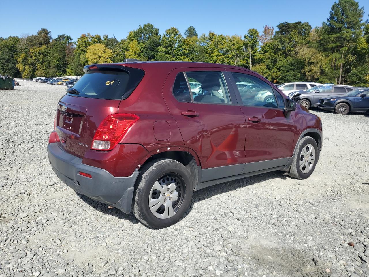 2016 Chevrolet Trax Ls VIN: 3GNCJKSB7GL258024 Lot: 75571794