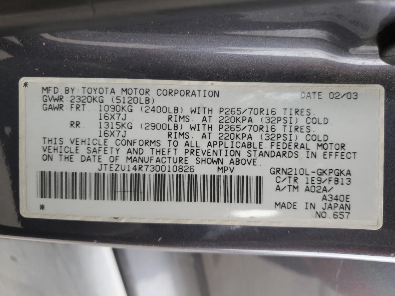 2003 Toyota 4Runner - Image 13