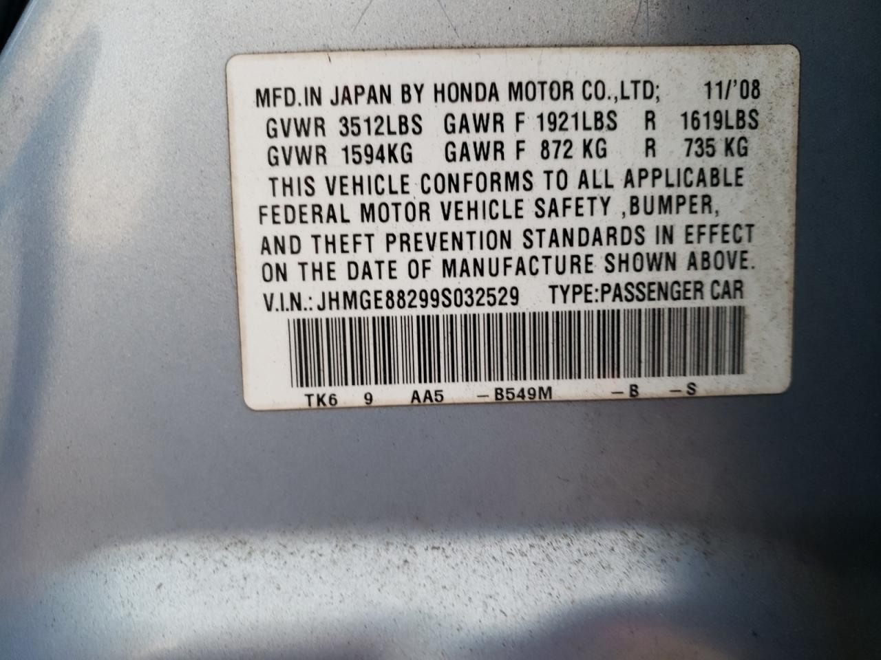 2009 Honda Fit - Image 13