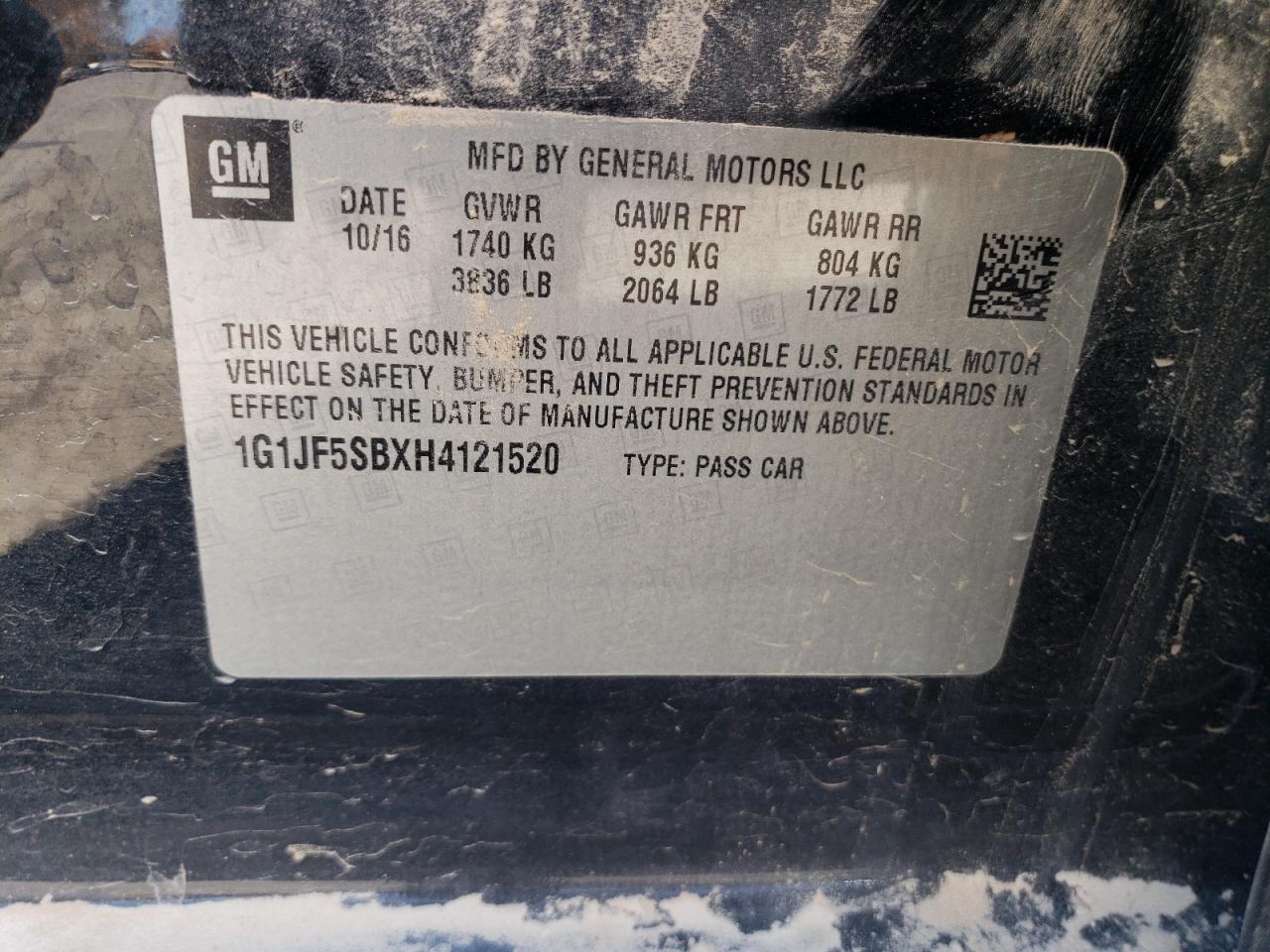 2017 Chevrolet Sonic - Image 12