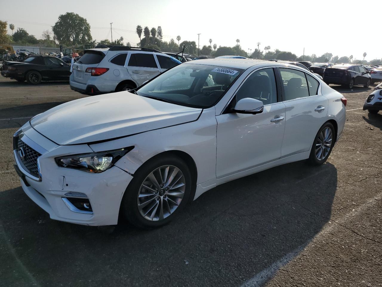 2023 Infiniti Q50 Luxe VIN: JN1EV7BPXPM510680 Lot: 76560664