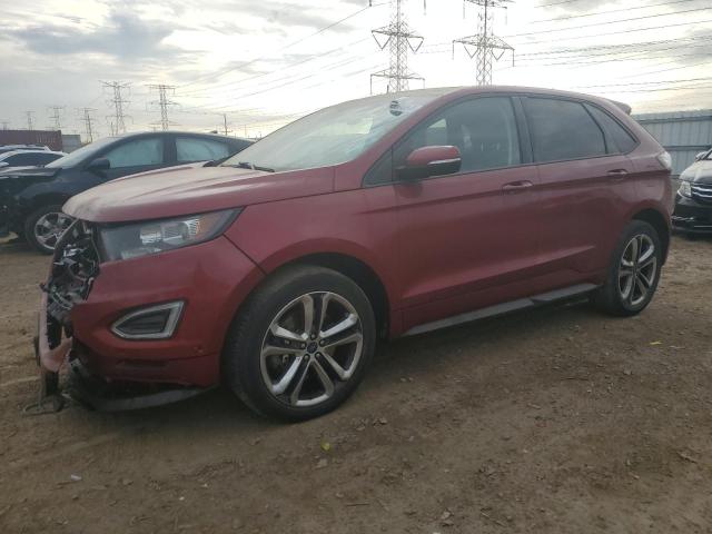  FORD EDGE 2018 Red