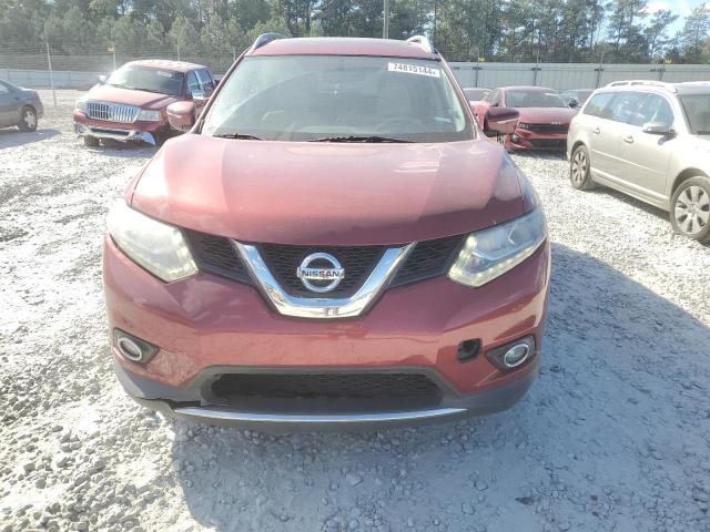  NISSAN ROGUE 2014 Красный