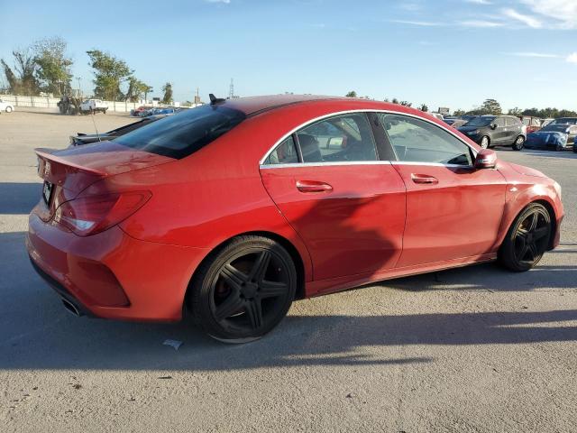 Sedans MERCEDES-BENZ CLA-CLASS 2016 Czerwony