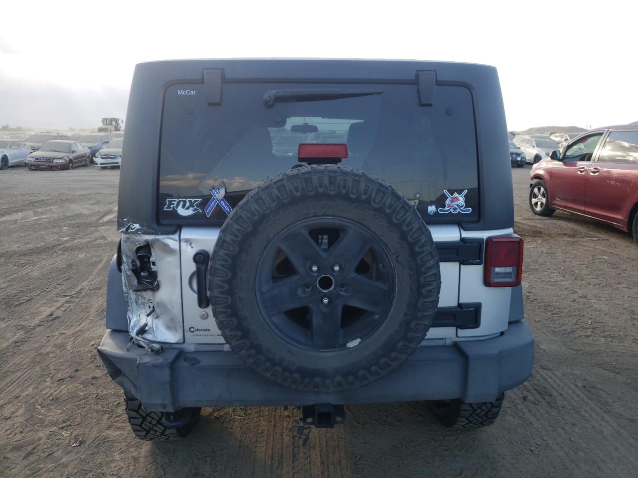 2012 Jeep Wrangler Unlimited Sport VIN: 1C4BJWDG7CL127217 Lot: 76456214