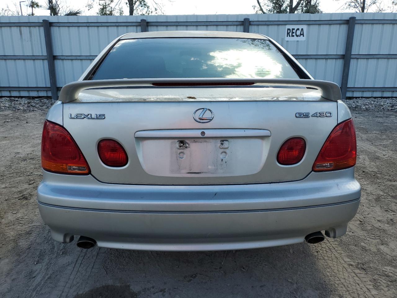 2002 Lexus Gs 430 VIN: JT8BL69SX20010866 Lot: 78298484