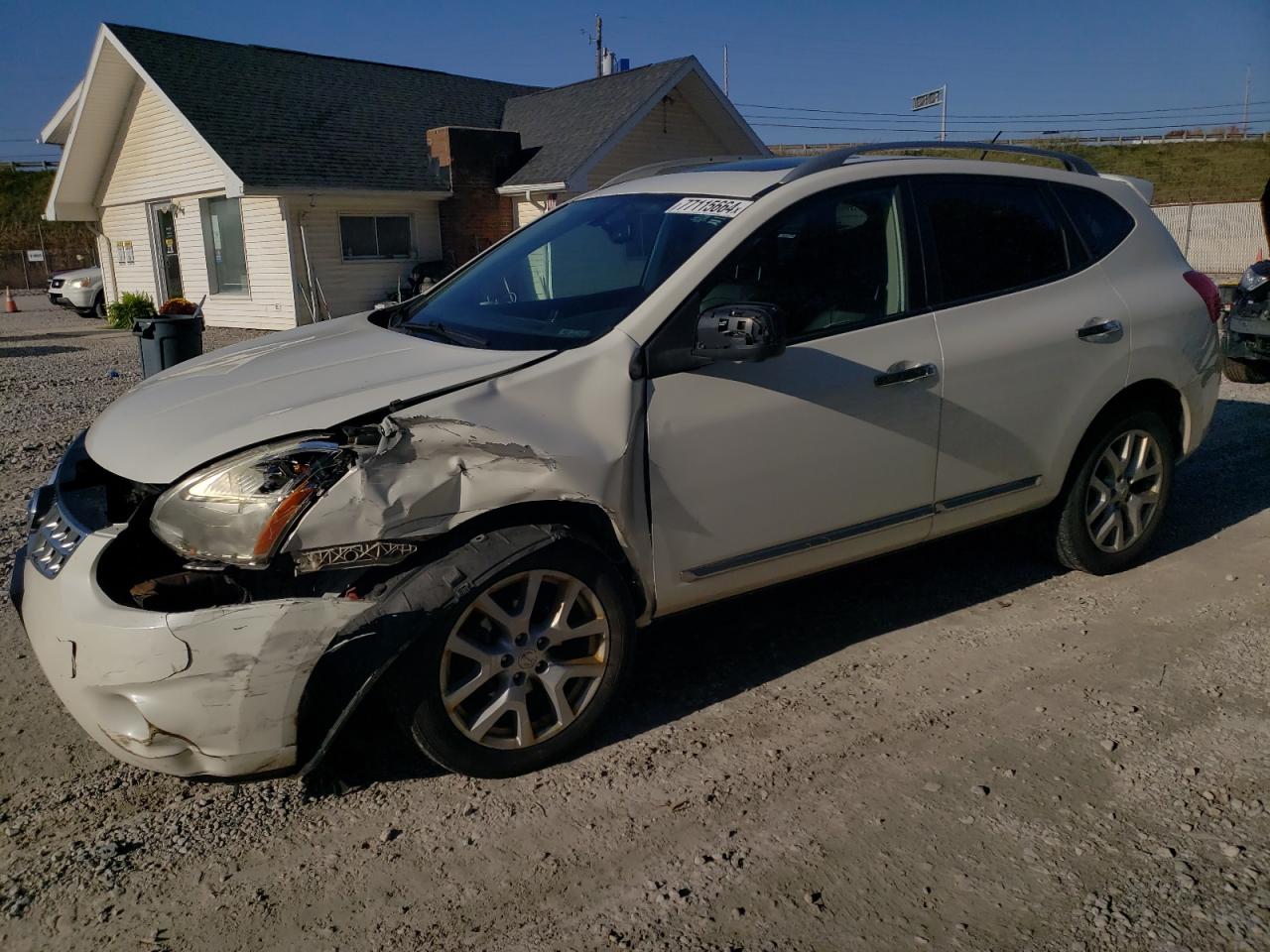 2012 Nissan Rogue S იყიდება Northfield-ში, OH - Front End