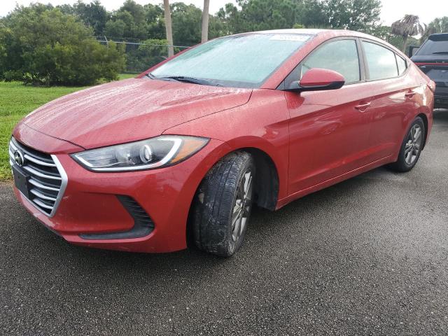  HYUNDAI ELANTRA 2018 Бургунди