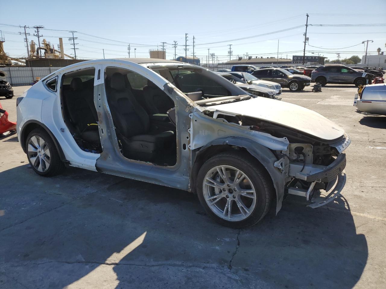 7SAYGDEEXNF366683 Tesla Model Y 2022. Фото: 3