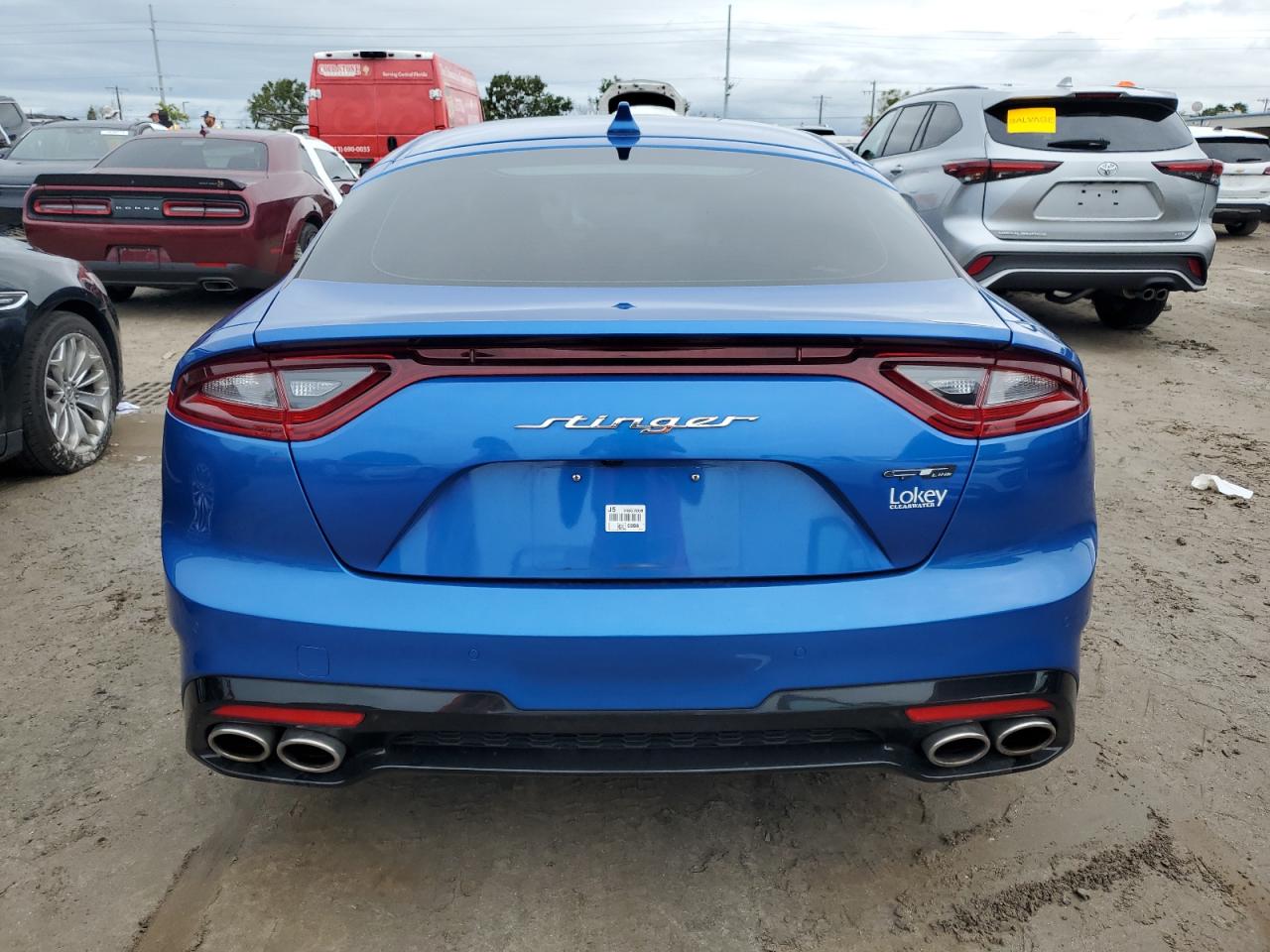 2020 Kia Stinger VIN: KNAE15LA6L6084716 Lot: 75078164