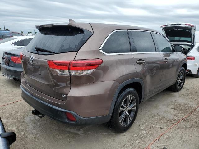  TOYOTA HIGHLANDER 2019 Коричневый