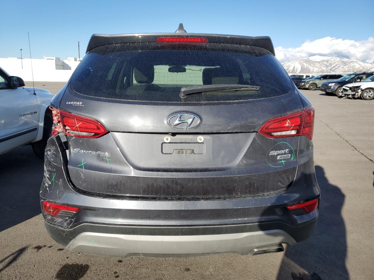 VIN 5XYZTDLB3HG471312 2017 HYUNDAI SANTA FE no.6