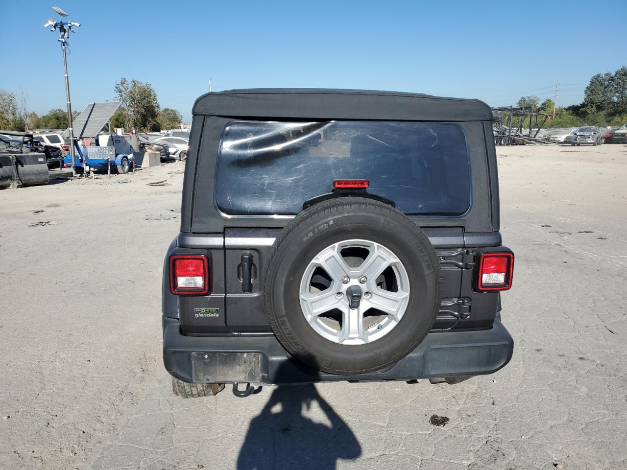 2022 Jeep Wrangler Unlimited Sport VIN: 1C4HJXDM3NW144667 Lot: 75837484