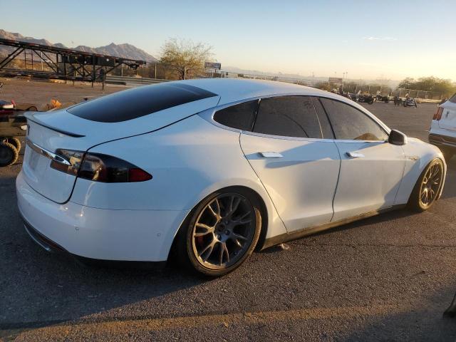 Хетчбеки TESLA MODEL S 2014 Білий