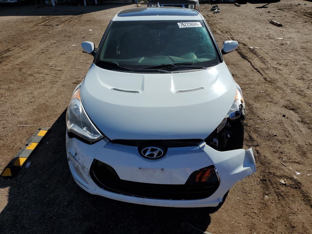 2012 Hyundai Veloster VIN: KMHTC6AD4CU081490 Lot: 76723694