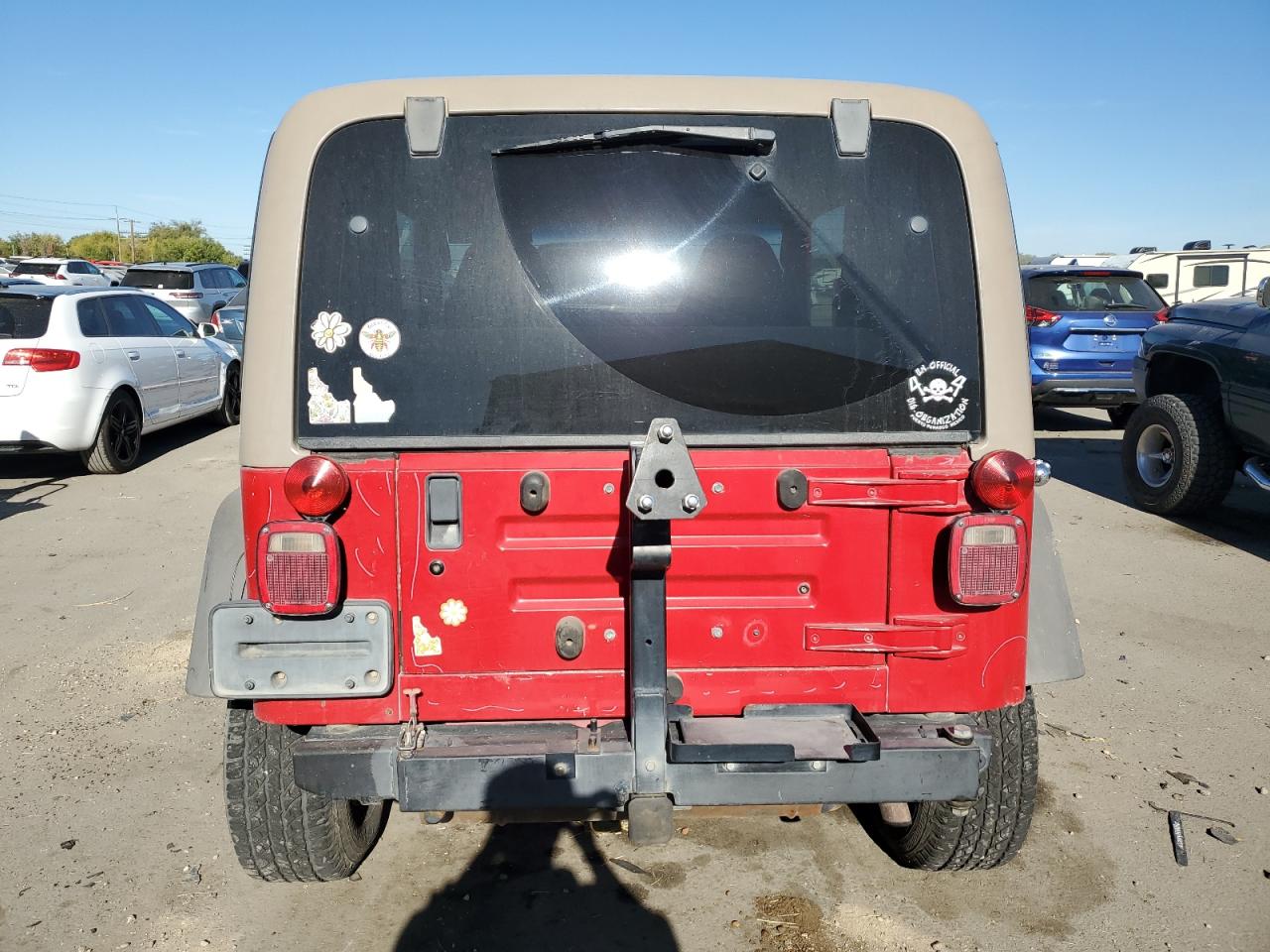 2000 Jeep Wrangler / Tj Sport VIN: 1J4FA49S1YP703560 Lot: 73647844