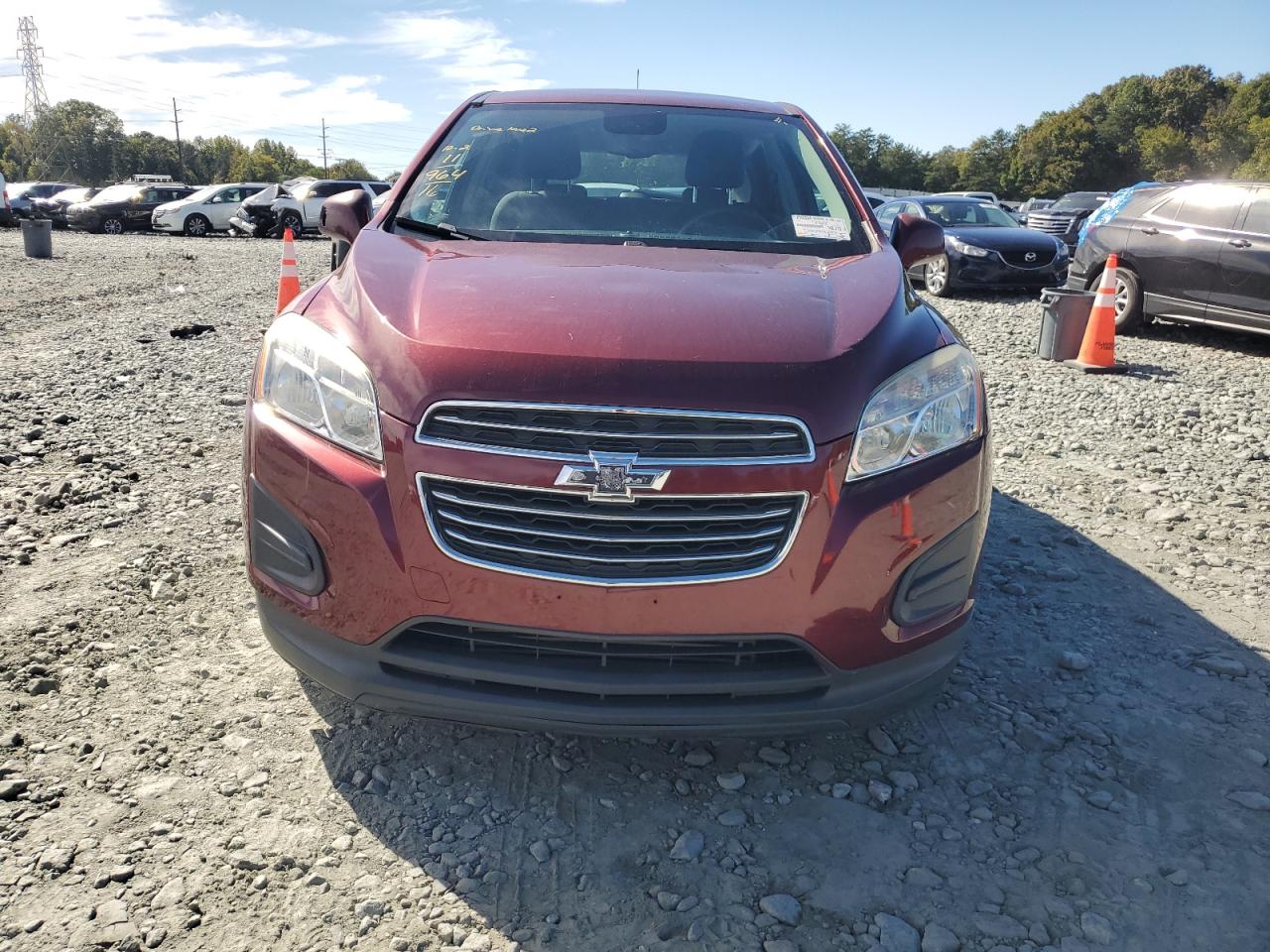 2016 Chevrolet Trax Ls VIN: 3GNCJKSB7GL258024 Lot: 75571794