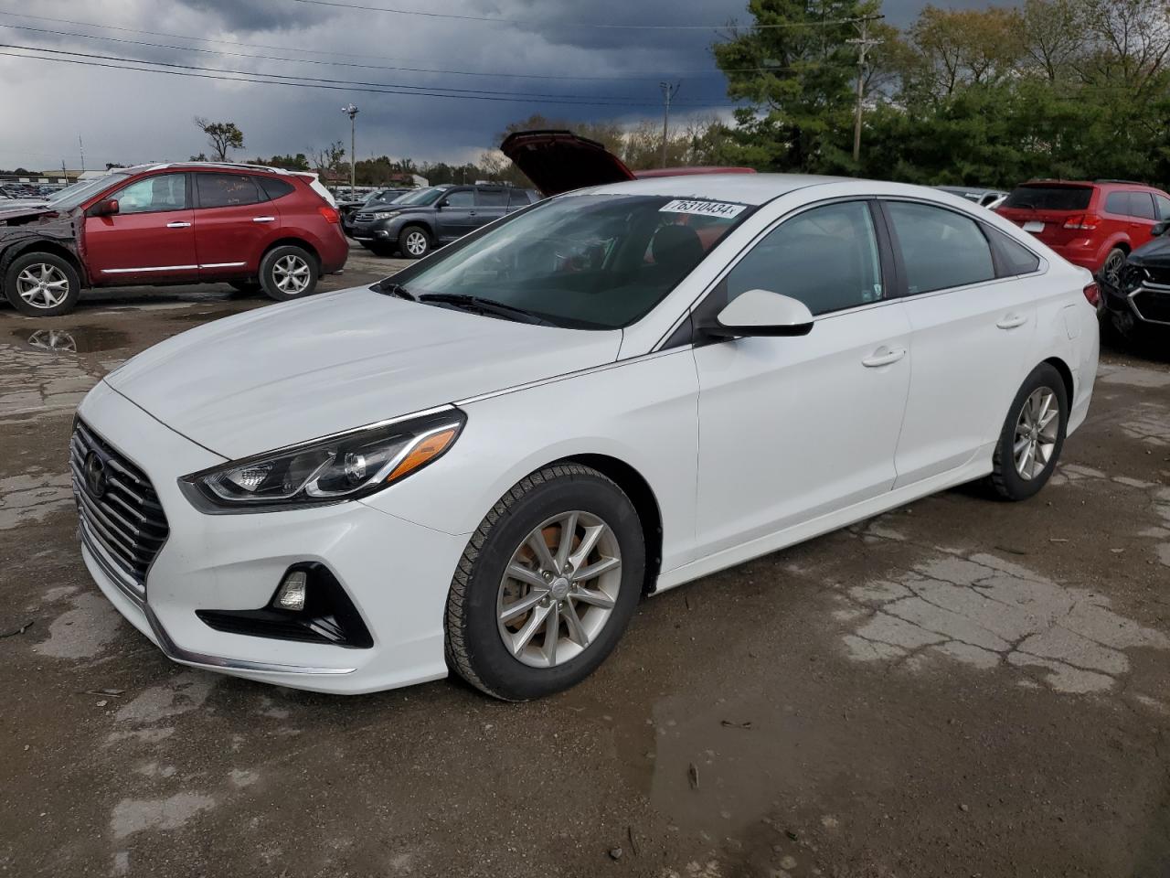 2019 Hyundai Sonata Se VIN: 5NPE24AF2KH747289 Lot: 76310434