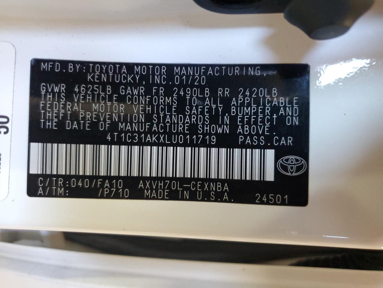 2020 Toyota Camry - Image 14