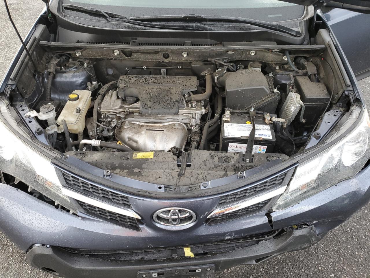 JTMZFREV6ED033406 2014 Toyota Rav4 Le