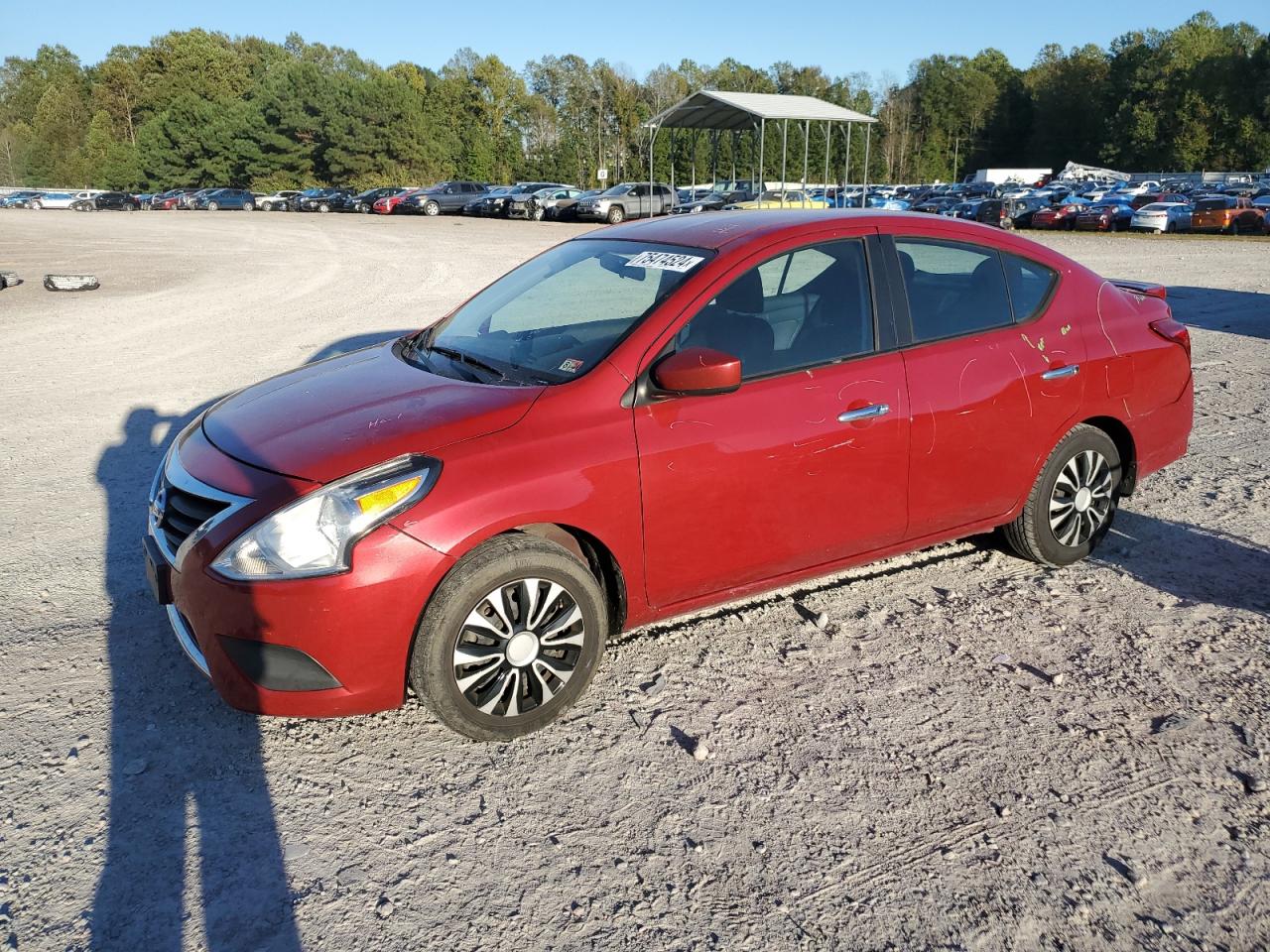 2015 Nissan Versa S VIN: 3N1CN7AP7FL862164 Lot: 75474524