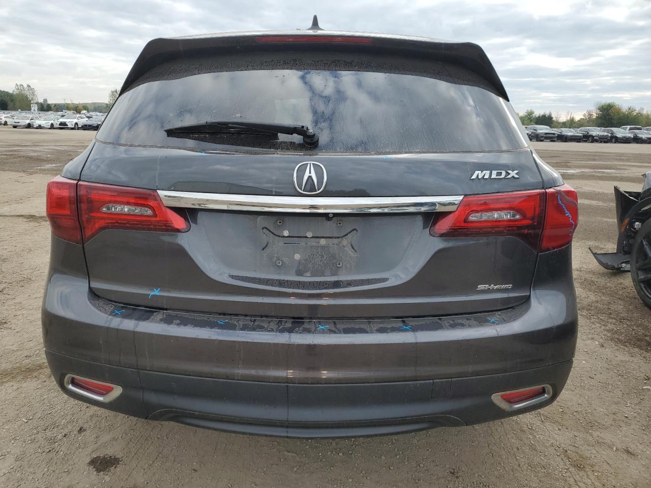 2014 Acura Mdx Technology VIN: 5FRYD4H6XEB505252 Lot: 72959094