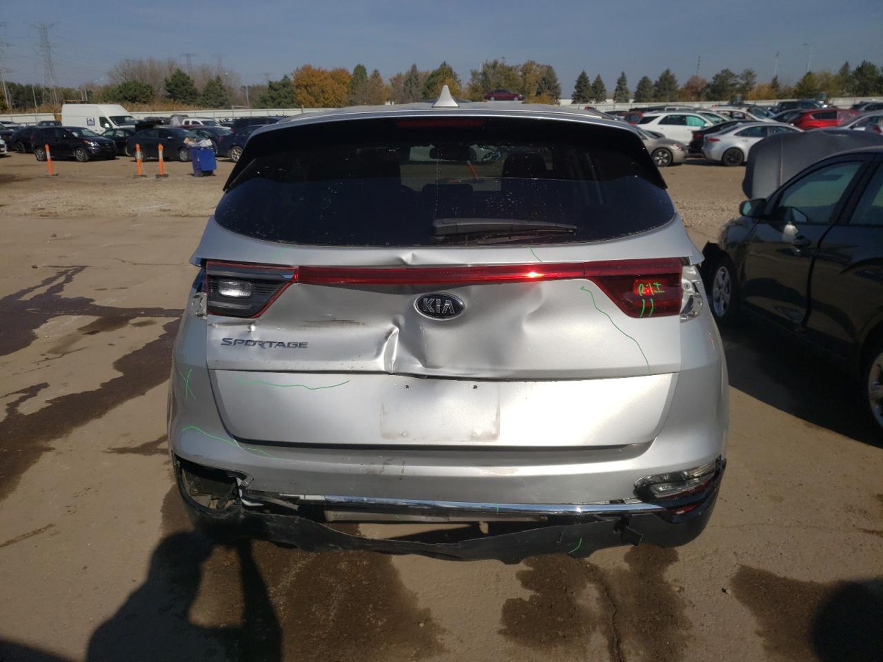 2022 Kia Sportage Lx VIN: KNDPM3AC9N7967248 Lot: 77759174