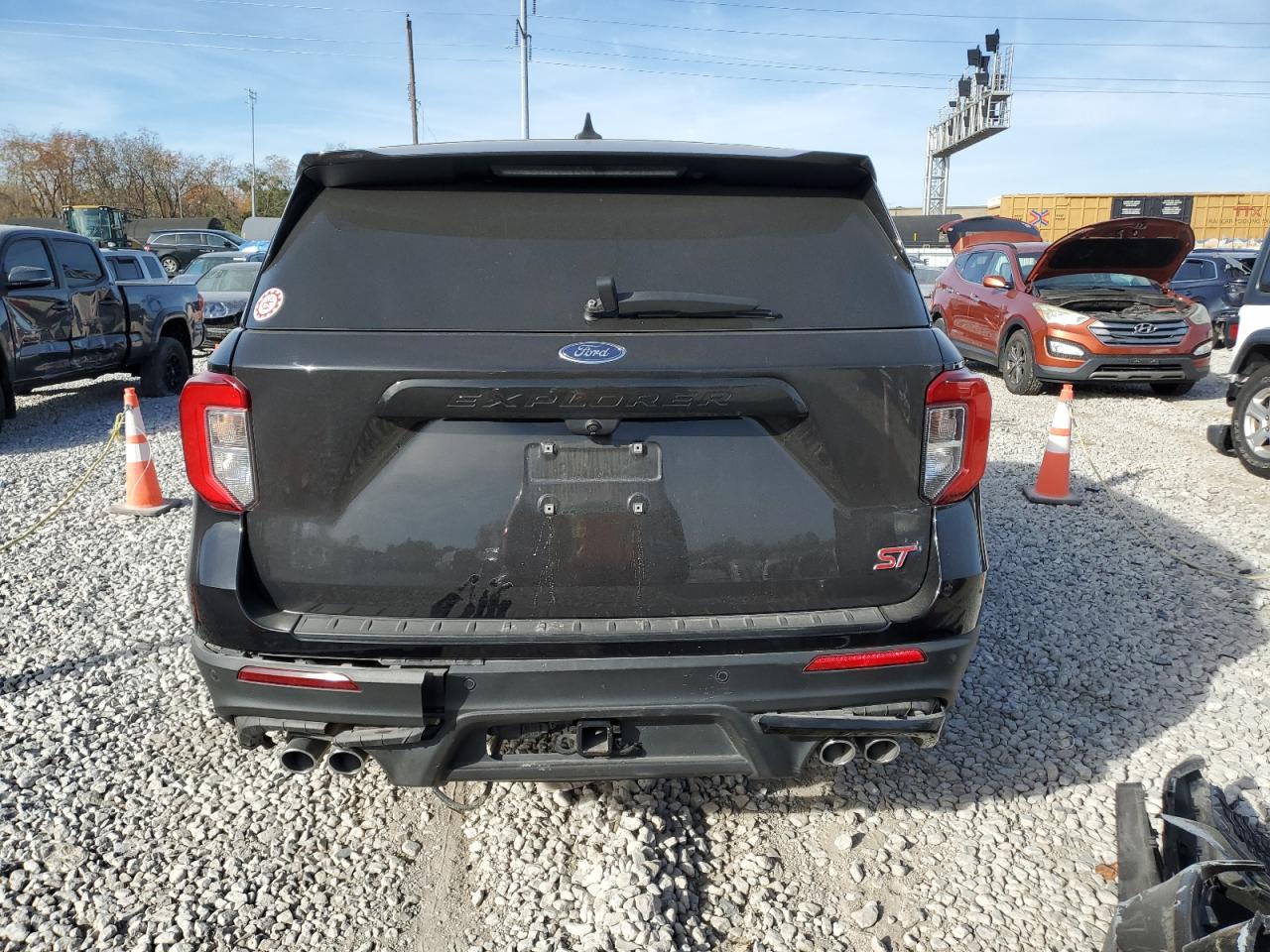 2021 Ford Explorer St VIN: 1FM5K8GC9MGA51097 Lot: 77812084