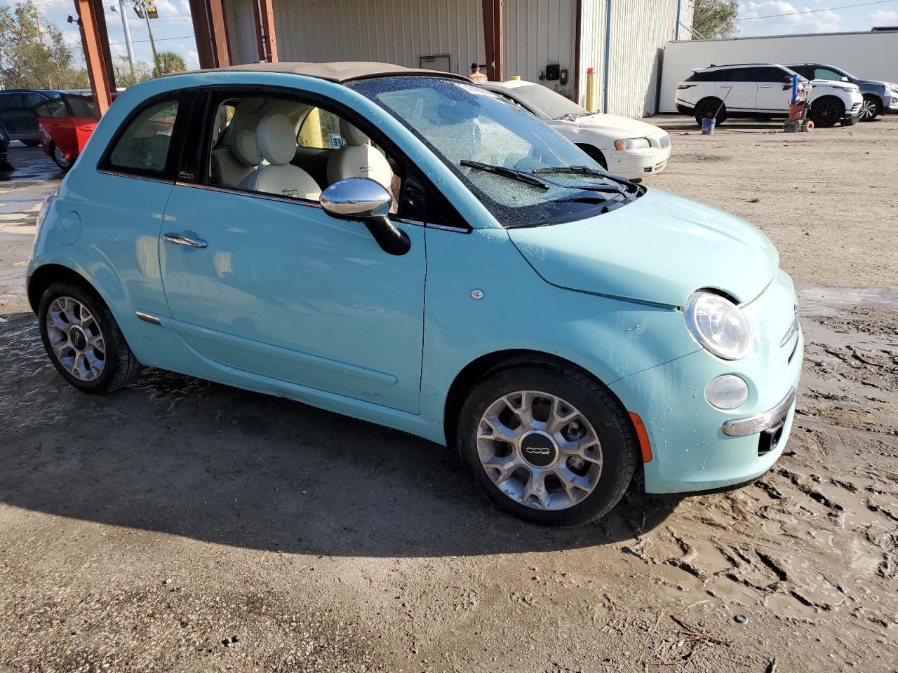 2017 Fiat 500 Lounge VIN: 3C3CFFER0HT661732 Lot: 74310534