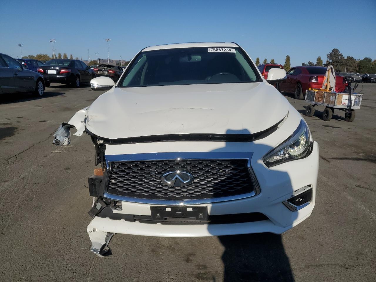 2020 Infiniti Q50 Pure VIN: JN1EV7AP2LM201779 Lot: 75067234