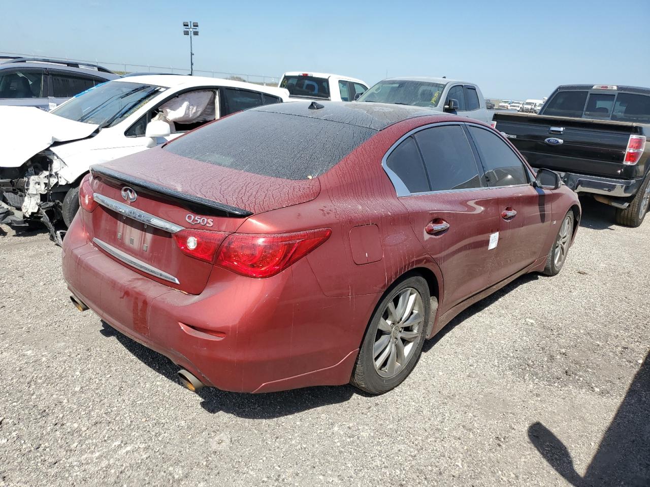 2015 Infiniti Q50 Base VIN: JN1BV7AP3FM348801 Lot: 75103594