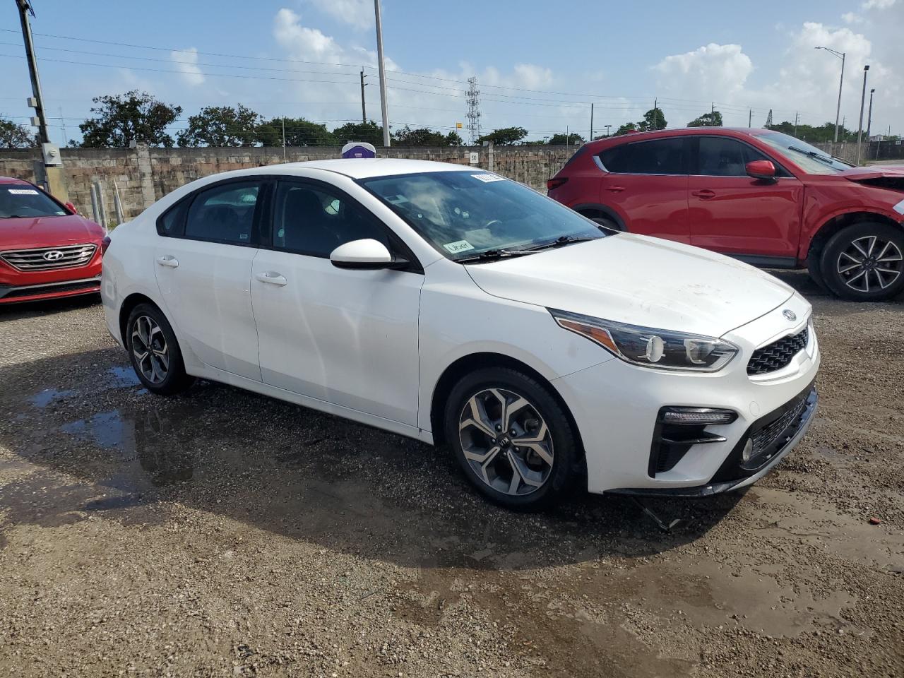 VIN 3KPF24AD3ME359966 2021 KIA FORTE no.4