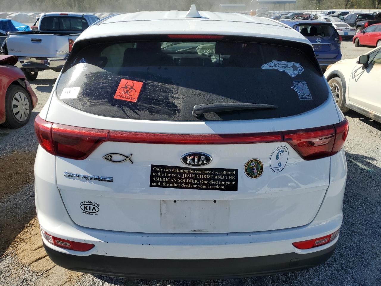 2019 Kia Sportage Lx VIN: KNDPMCAC2K7491114 Lot: 75594434