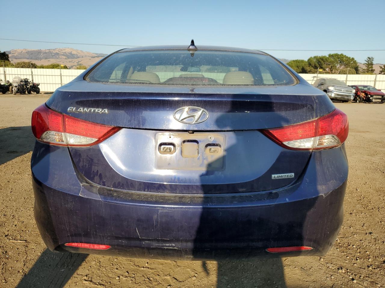 2013 Hyundai Elantra Gls VIN: 5NPDH4AEXDH195092 Lot: 73848934