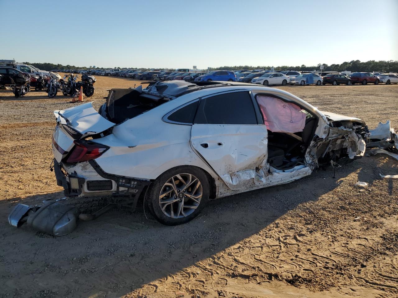 2021 Hyundai Sonata Sel VIN: 5NPEF4JA4MH092242 Lot: 75874754