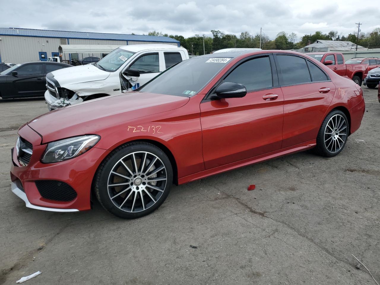 VIN 55SWF6EB9GU104907 2016 MERCEDES-BENZ C-CLASS no.1