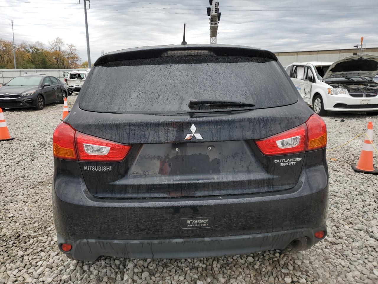 2015 Mitsubishi Outlander Sport Es VIN: 4A4AP3AU6FE013696 Lot: 76783454