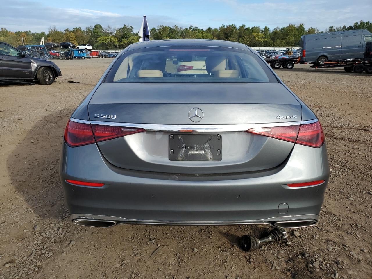 2022 Mercedes-Benz S 500 4Matic VIN: W1K6G6DB2NA157489 Lot: 73764414