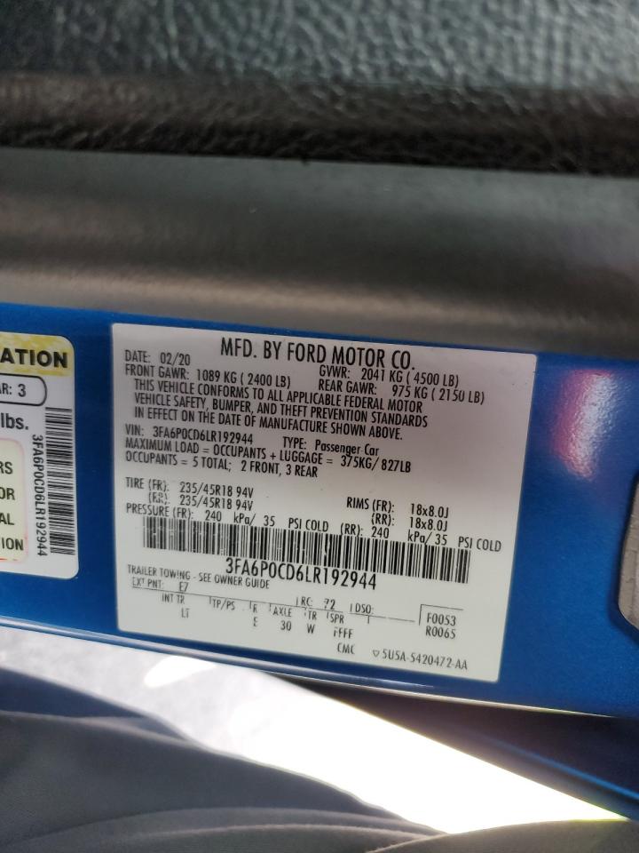 2020 Ford Fusion - Image 14
