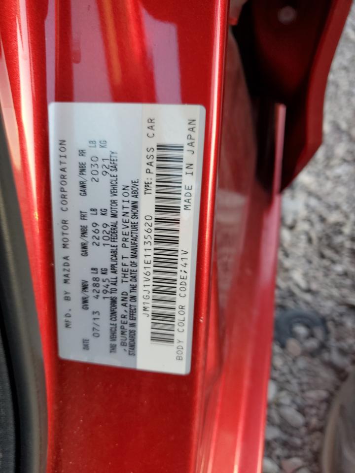 2014 Mazda 6 Touring VIN: JM1GJ1V61E1135620 Lot: 78222494