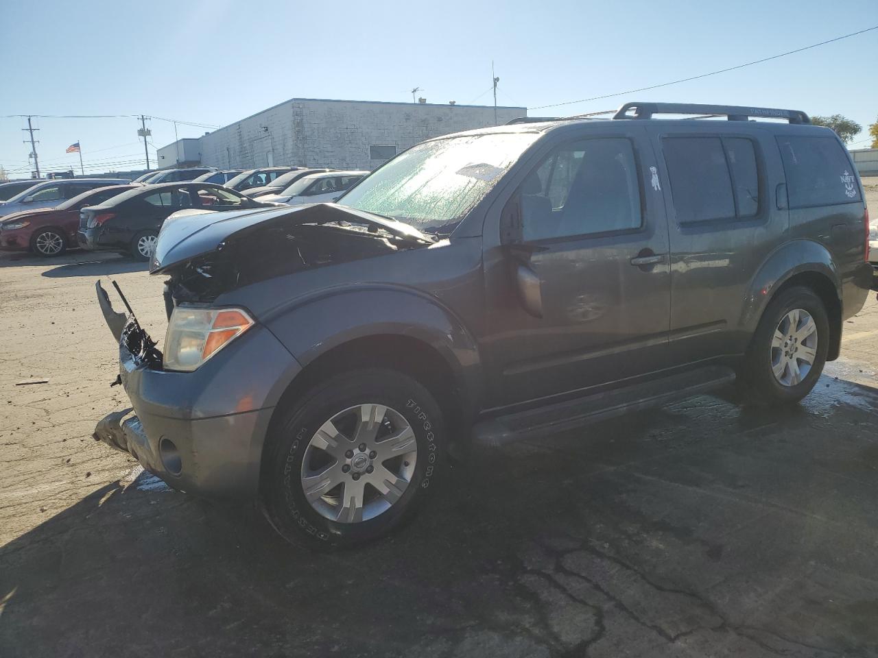 2005 Nissan Pathfinder Le VIN: 5N1AR18W05C768829 Lot: 76410454