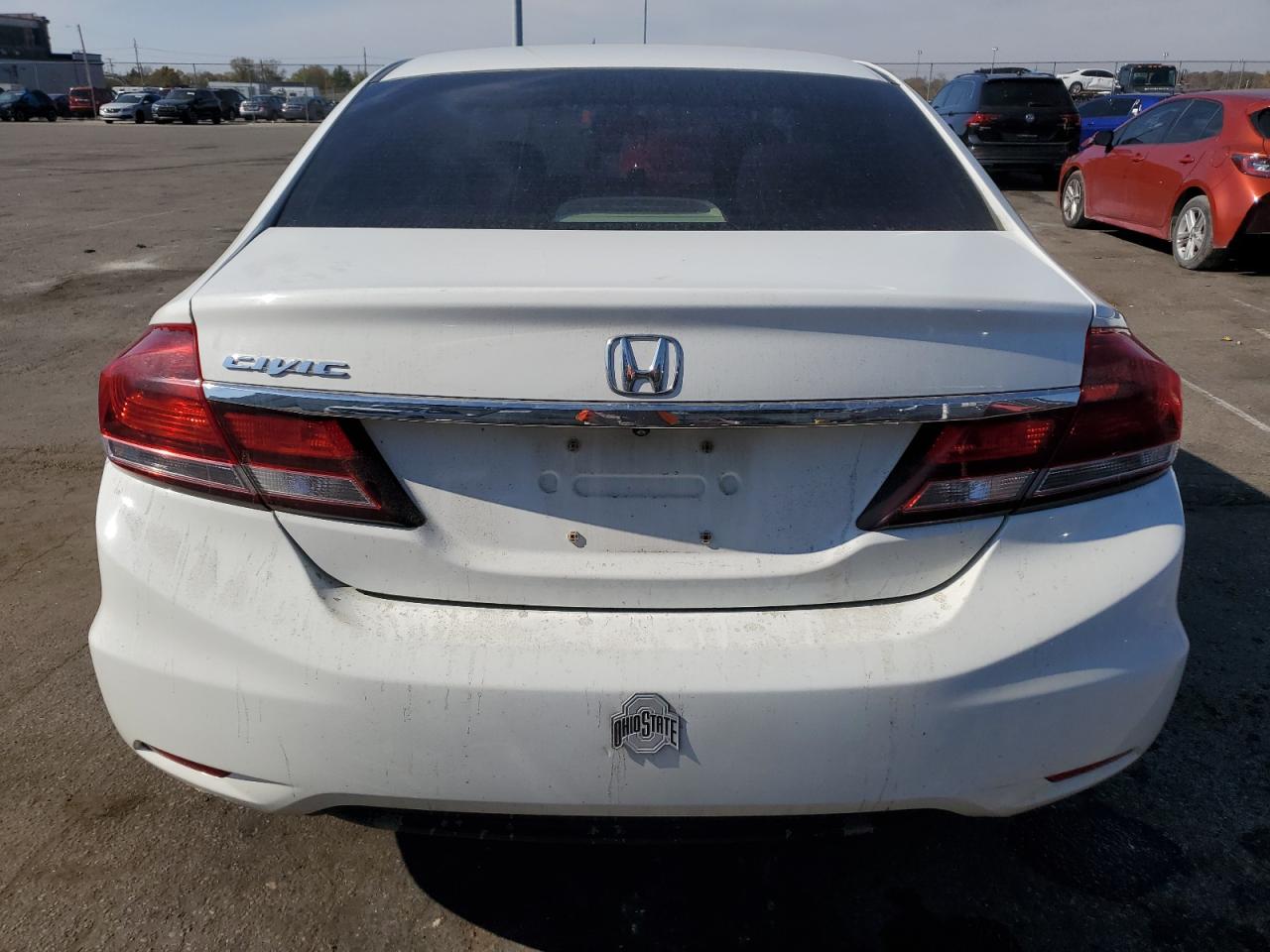 2013 Honda Civic Lx VIN: 2HGFB2F54DH550646 Lot: 76933524